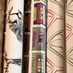 Papier cadeau mésanges